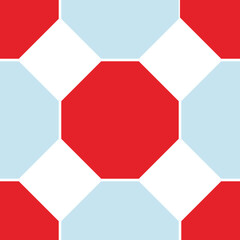 seamless pattern floor tiles parisian design colors