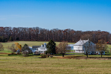 Autumn Day at the Eisenhower Farm, Gettysburg, Pennsylvania USA, Gettysburg, Pennsylvania