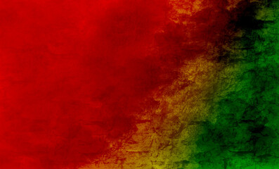 Wall texture and background blur pastel color. Clean empty abstract illustration red, green, yellow, black, blue and gold blur pattern.
With copy space.