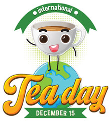 International Tea Day Banner Design