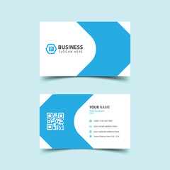 Corporate professional business card design template