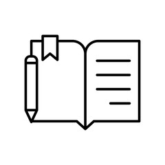 Book icon vector design templates