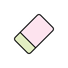 Eraser icon vector design templates