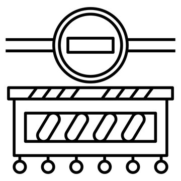 closed borders icon