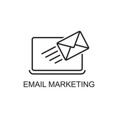 email marketing icon , technology icon