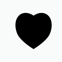 Love Icon. Heart Symbol - Vector