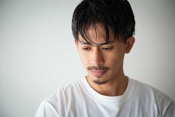 Obraz premium 30代男性のポートレイト
