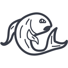 Pisces Vector Icon