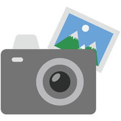 Photography Flat Illustration