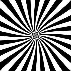 Spiral Swirl Radial Hypnotic Psychedelic illusion rotating background Vector black and white
quality vector illustration cut