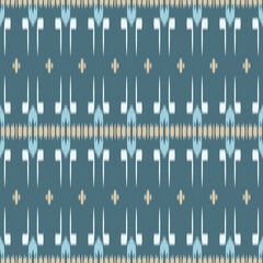 ฺฺBatik Textile ikat design seamless pattern digital vector design for Print saree Kurti Borneo Fabric border brush symbols swatches party wear