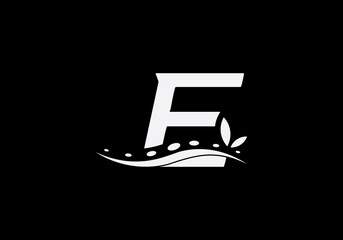 Physical massage therapy and nature spa healthcare logo design with the letters