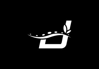 Physical massage therapy and nature spa healthcare logo design with the letters