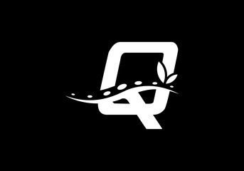 Physical massage therapy and nature spa healthcare logo design with the letters