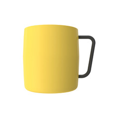 yellow cup