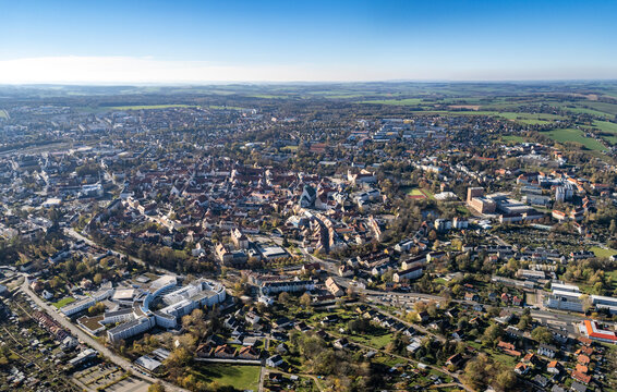 Freiberg von Oben