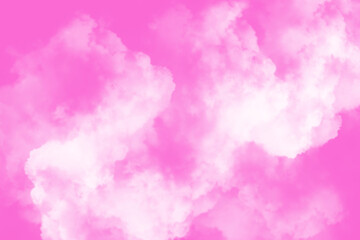 Sky and White Cloud Background
