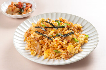 Kimchi Fried Rice or Kimchi Bokkeumbap