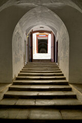 Obraz premium Inside of 18th Century Fort Conde de Lippe or Our Lady of Grace Fort, Elvas, Alentejo, Portugal