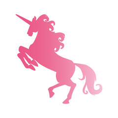 Beautiful Lovely Pink Unicorn