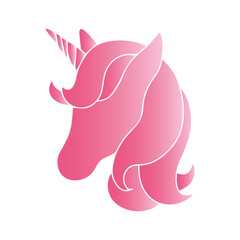 Beautiful Lovely Pink Unicorn