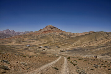Wild desolation off the Pamir Highway, Tajikistan