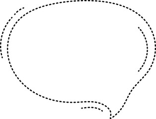 Retro empty comic bubbles and elements set with black halftone shadows on transparent background. Vector illustration, vintage design, pop art style.