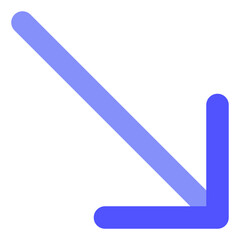 diagonal arrow interface direction pointer selection icon