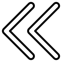 backward arrow interface direction pointer selection icon