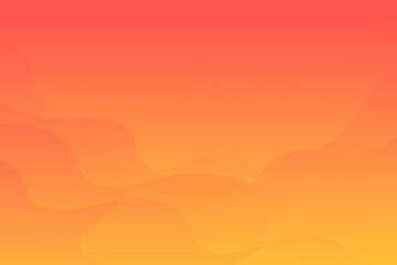 yellow and orange gradient background with waves and empty space