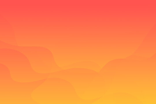 yellow and orange gradient background with waves and empty space