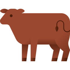 Beef isolated on white background, illustration, icon, element