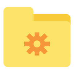 config folder file document digital icon