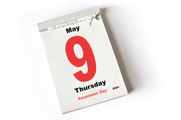  9 May 2024 Ascension Day