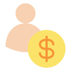 money user info member profile icon