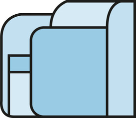 sofa icon illustration