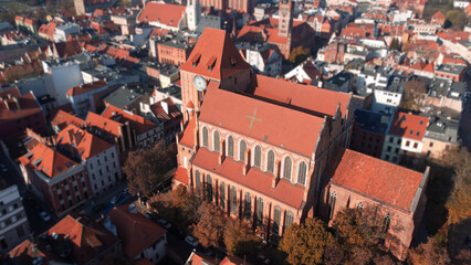 Toruń, Katedra świętych Janów - obrazy, fototapety, plakaty