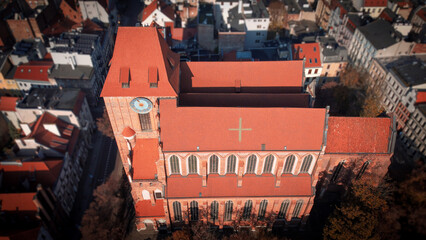 Toruń, Katedra pw. św. Jana Chrzciciela i Jana Ewangelisty - obrazy, fototapety, plakaty