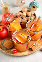 Spicy festive apple cider
