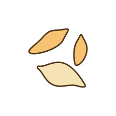 Obraz premium Trematodes vector concept colored icon or sign