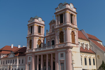 Goettweig Abbey - (Göttweig) Benedictine monastery near Krems in Lower Austria. World Heritage...