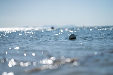 white sand beach in queensland Australia with boats and tourism