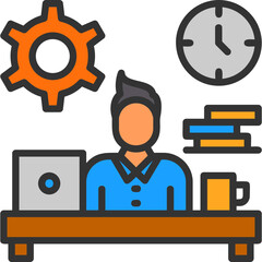 Workaholic Icon