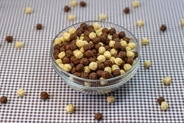 Cereal in a bowl