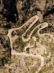 Luftaufnahme von Nus de Sa Corbata auf Mallorca 