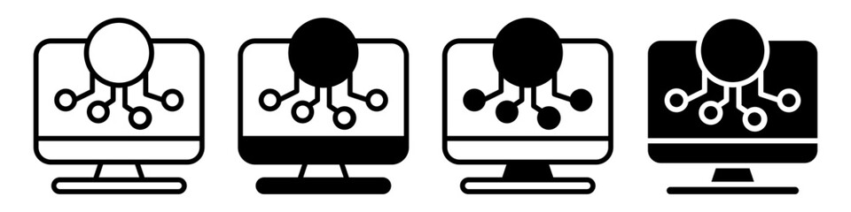 Setup icon vector set. Settings illustration sign collection. Menu symbol. Options logo.