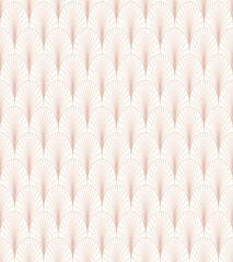 Art Deco geometric seamless pattern. Vintage 1920s wallpaper. Vector background in retro style , trendy and elegant design for wallpaper, wrapping paper, fabric, cover, package