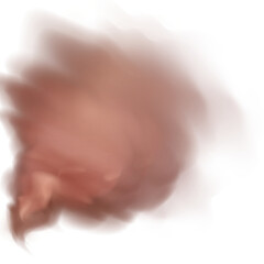 Realistic scary mystical  clouds fog in night Halloween. Purple  flows poisonous gas, dust and smoke effect.