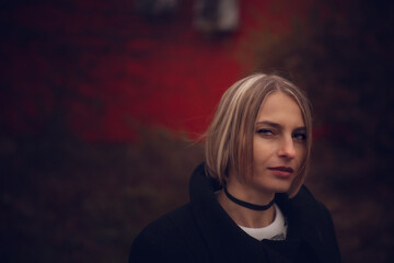 Fototapeta premium portrait of a woman
