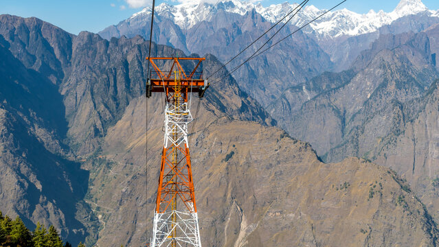 Auli Ropeway is a one the highest and longest cable car in Asia connecting Joshimath and Auli